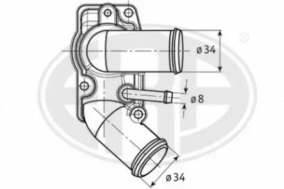 WILMINK GROUP wg1492941 -  Термостат, охлаждающая жидкость